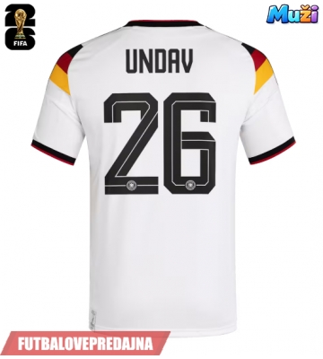 Lacne Muži Futbalové dres Nemecko Deniz Undav #26 MS 2026 Krátky Rukáv - Domáci